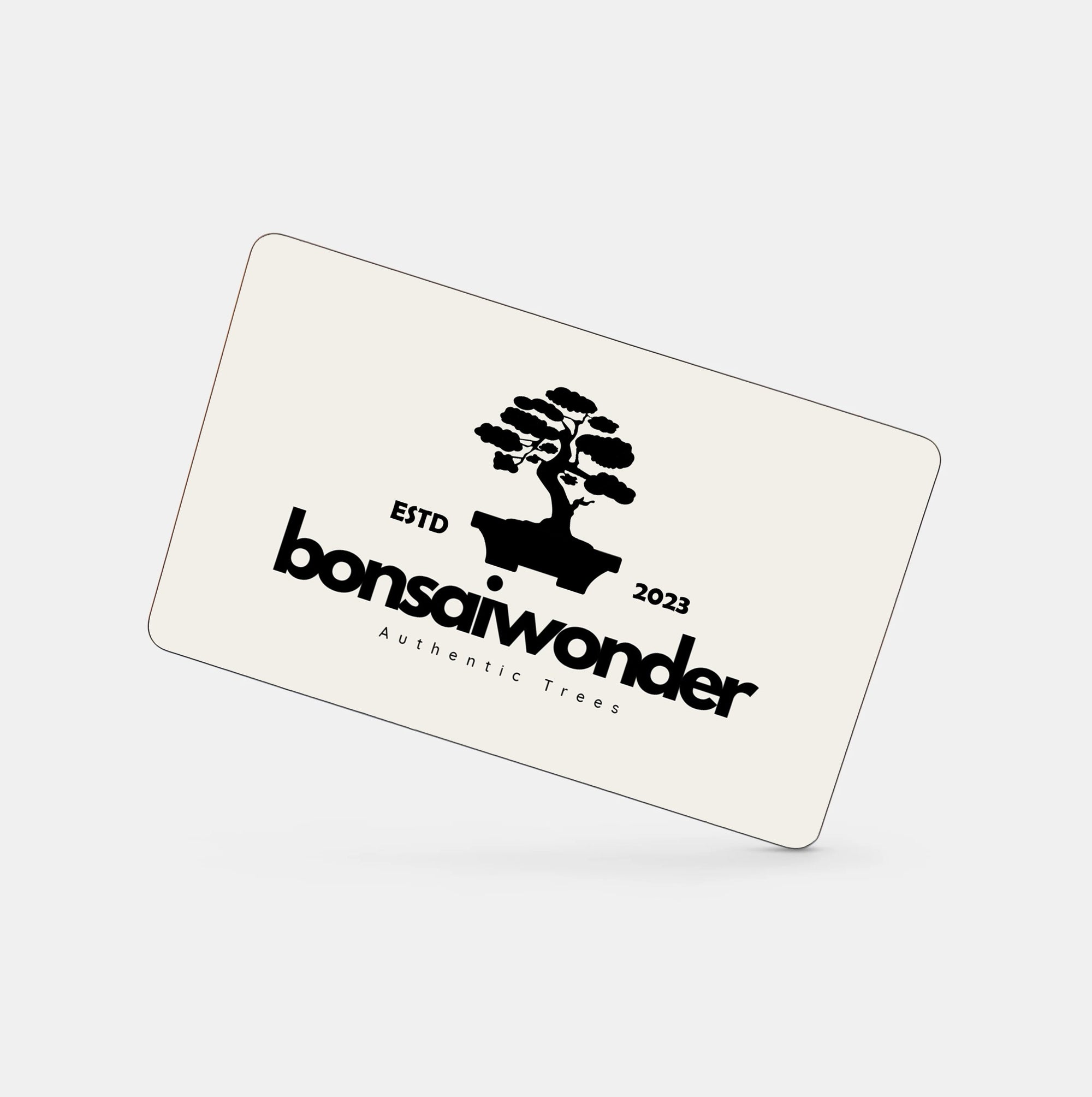 Bonsaiwonder Gift card/Buono regalo